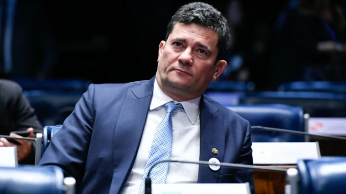 Senador Sergio Moro no Plenário do Senado Foto: Jefferson Rudy/Agência Senado