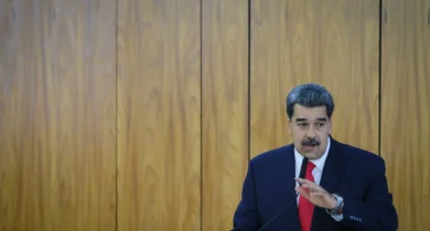 Nicolás Maduro no Brasil Foto: EFE/ André Coelho