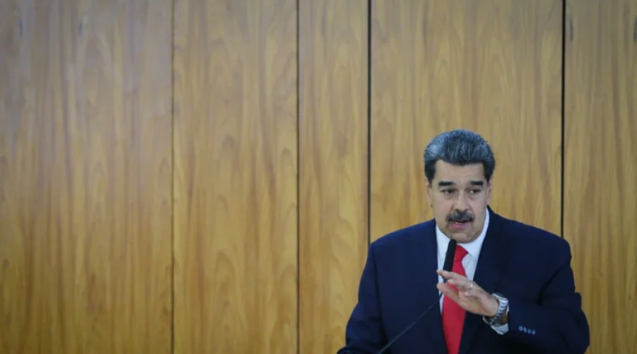 Nicolás Maduro no Brasil Foto: EFE/ André Coelho