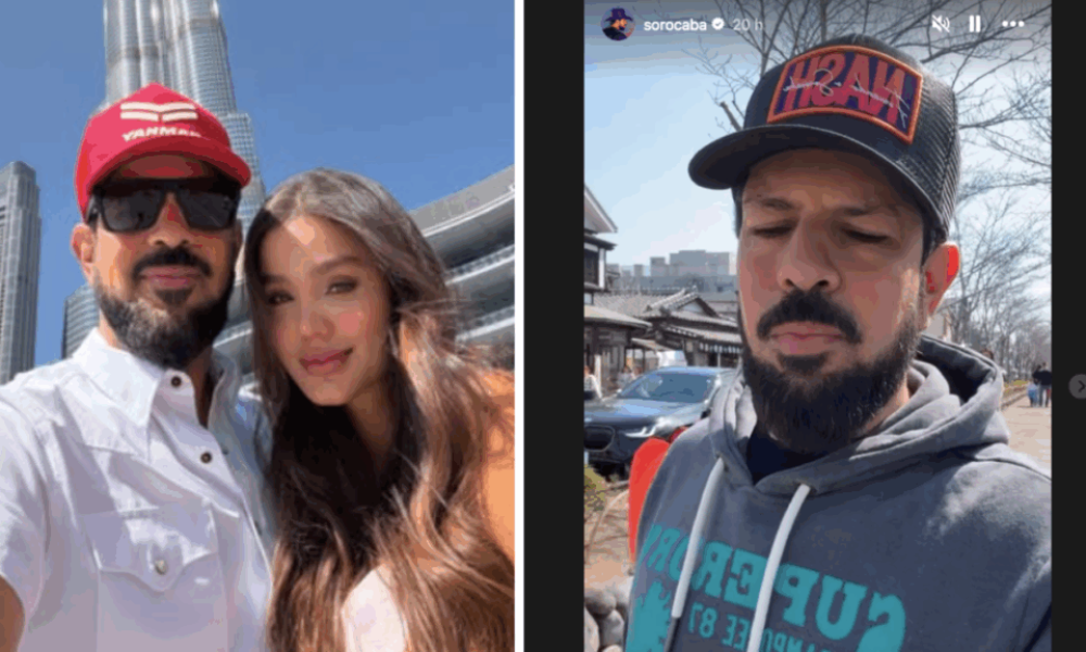Sorocaba e esposa Foto: Reprodução/Sorocaba