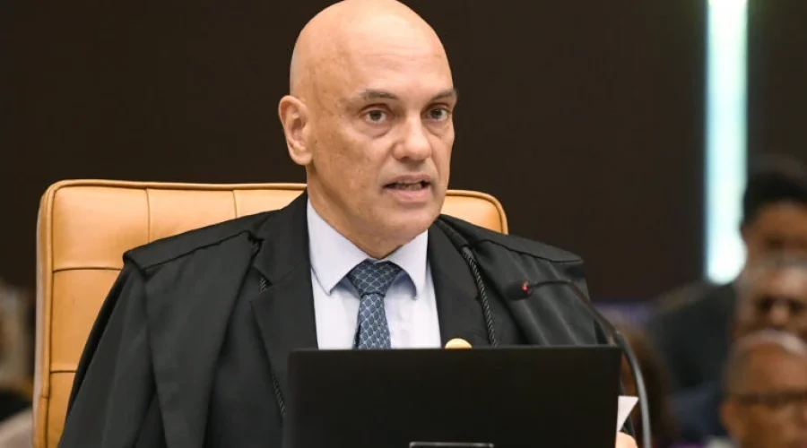 Ministro Alexandre de Moraes, do Supremo Tribunal Federal Foto: STF/SCO/Carlos Moura