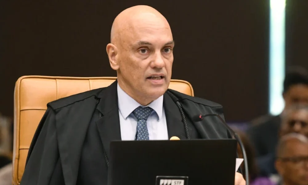 Ministro Alexandre de Moraes, do Supremo Tribunal Federal Foto: STF/SCO/Carlos Moura