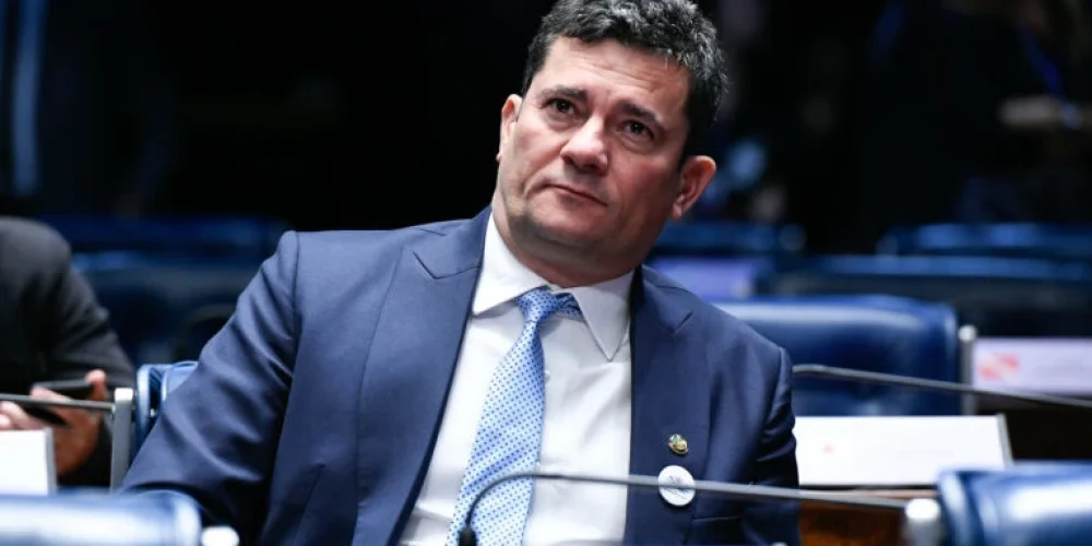 Senador Sergio Moro no Plenário do Senado Foto: Jefferson Rudy/Agência Senado