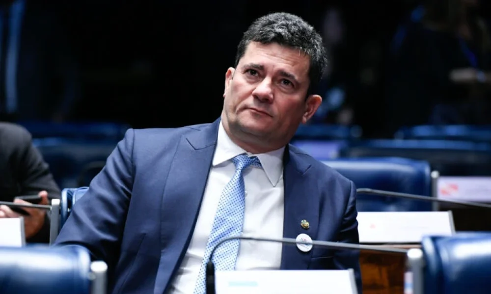 Senador Sergio Moro no Plenário do Senado Foto: Jefferson Rudy/Agência Senado