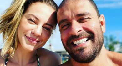 Paolla Oliveira e Diogo Nogueira Foto: Arquivo Pessoal