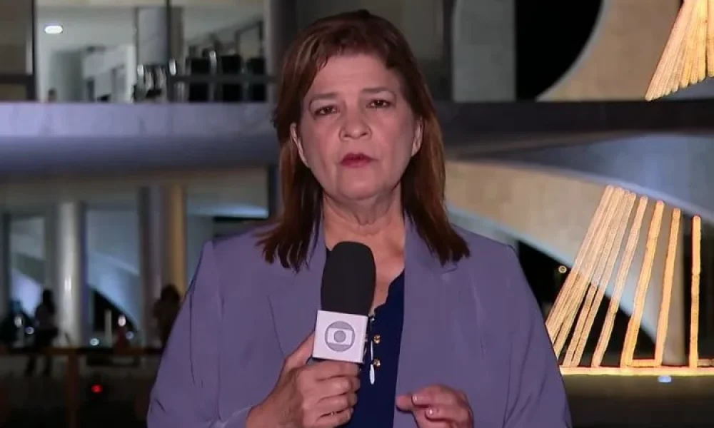 Repórter Delis Ortiz Foto: Reprodução/TV Globo