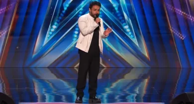 Cristão, cantor brasileiro emociona em programa de TV dos EUA Foto: Reprodução/ Print de vídeo YouTube America's Got Talent