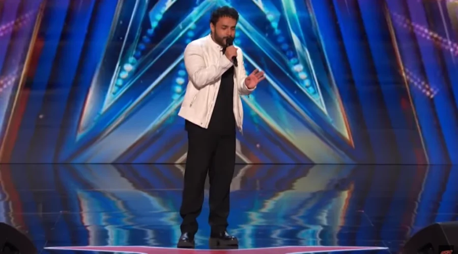 Cristão, cantor brasileiro emociona em programa de TV dos EUA Foto: Reprodução/ Print de vídeo YouTube America's Got Talent