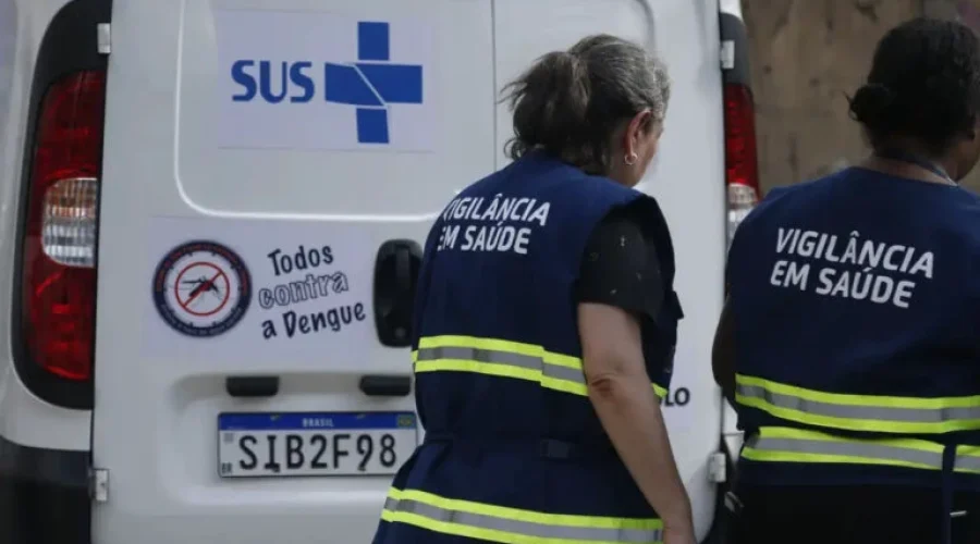 Agentes de saúde da cidade de São Paulo Foto: Paulo Pinto/Agência Brasil
