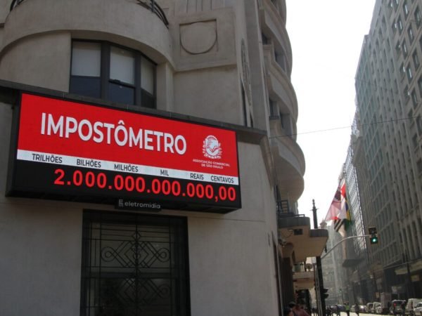 Impostômetro aponta que arrecadação do país Foto: Comunicação Institucional/ACSP