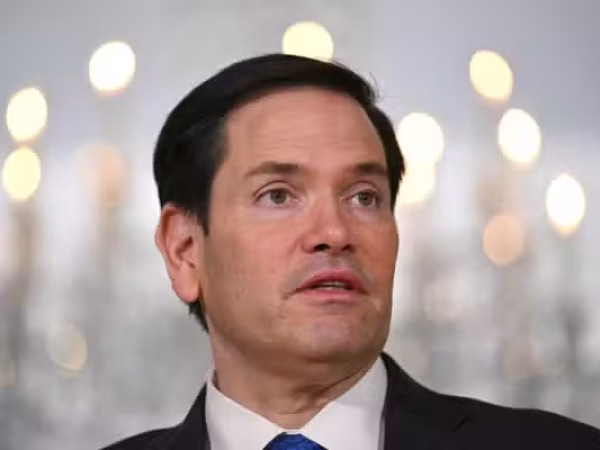  O secretário de Estado dos Estados Unidos, Marco Rubio — Foto: Drew ANGERER / AFP