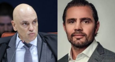 Ministro Alexandre de Moraes e Daniel Vorcaro