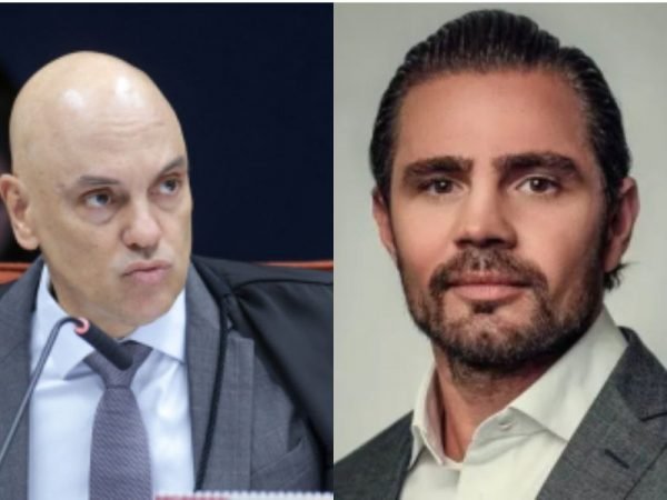 Ministro Alexandre de Moraes e Daniel Vorcaro
