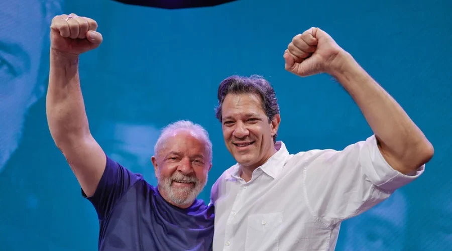 Presidente Luiz Inácio Lula da Silva e Fernando Haddad, ministro da Fazenda Foto: Ricardo Stuckert