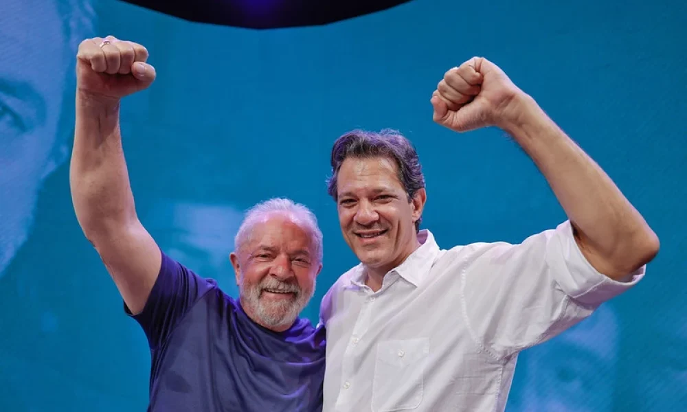 Presidente Luiz Inácio Lula da Silva e Fernando Haddad, ministro da Fazenda Foto: Ricardo Stuckert