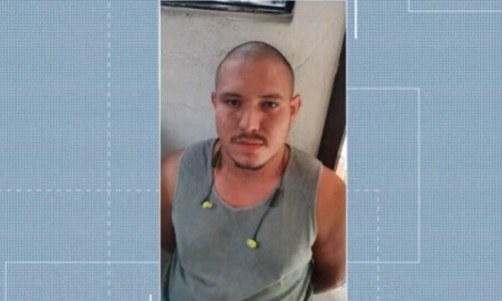 Luiz Henrique de Lima se entregou no Batalhão da PM logo depois do crime | Foto: Reprodução/NSC