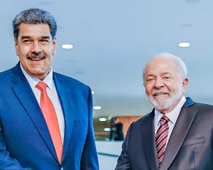Ditador Nicolás Maduro e Lula Foto: Ricardo Stuckert/PR