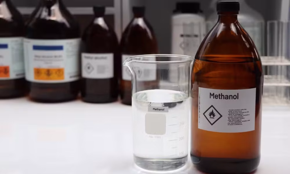O metanol não se destina ao consumo humano — e é altamente tóxico — Foto: Adobe Stock