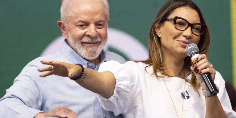 Lula e Janja Foto: Marcelo Camargo/Agência Brasil